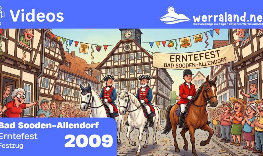 Werraland.net vor Ort – Video vom Festzug des Erntefest 2009 in Bad Sooden-Allendorf