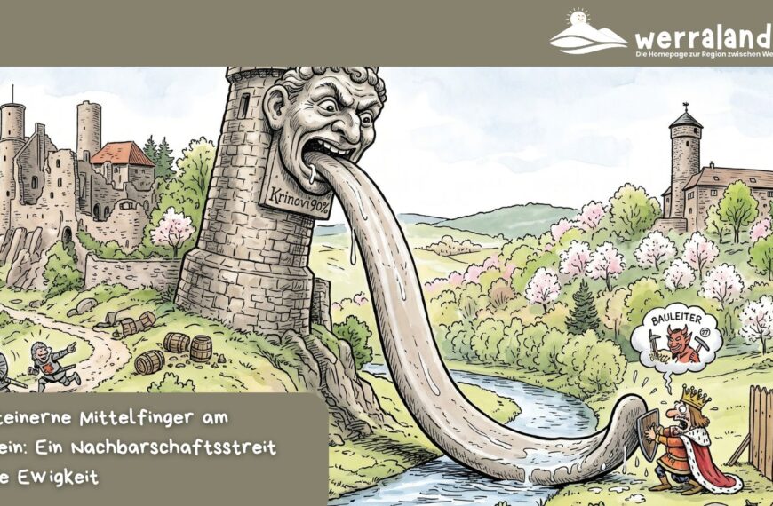 Der steinerne Mittelfinger am Hanstein: Ein Nachbarschaftsstreit für die Ewigkeit