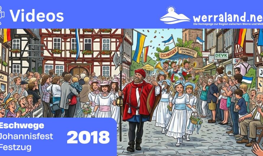 Werraland.net vor Ort – Video vom Johannisfest-Festzug 2018 in Eschwege