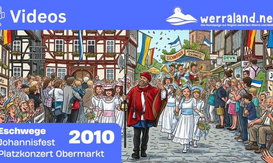 Werraland.net vor Ort – Video vom Platzkonzert auf dem Obermarkt beim Johannisfest 2010 in Eschwege